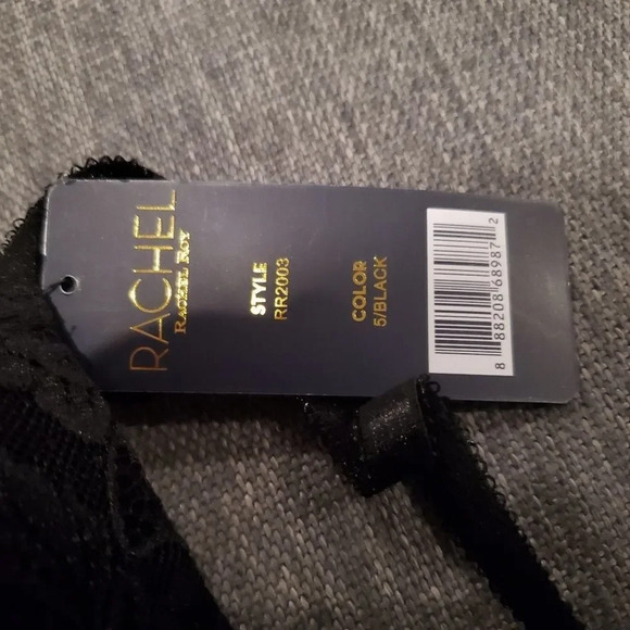 RACHEL Rachel Roy Black Lace Woman's Molded cup teddy Bodysuit Size XL - Picture 16 of 16